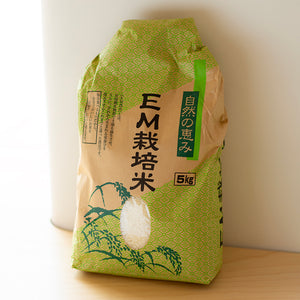 【冬ギフト】宮崎県産 EM栽培米 白米 ５kg